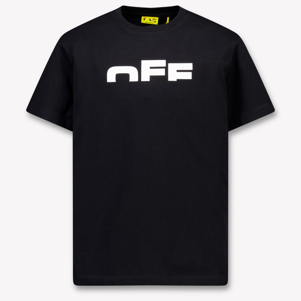 Off-White Kids Boys  T-Shirt Black