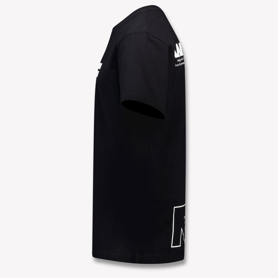 Off-White Kids Boys  T-Shirt Black