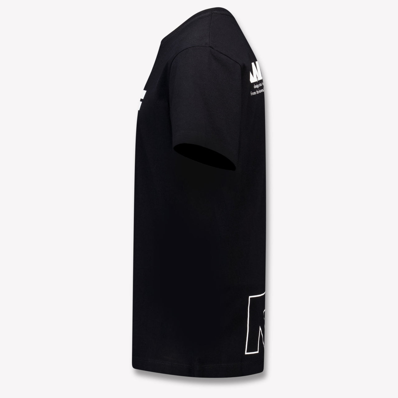 Off-White Kids Boys  T-Shirt Black