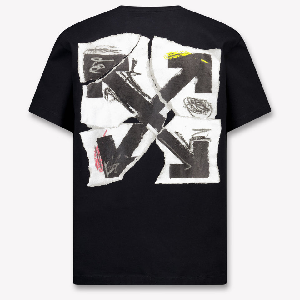 Off-White Kids Boys  T-Shirt Black