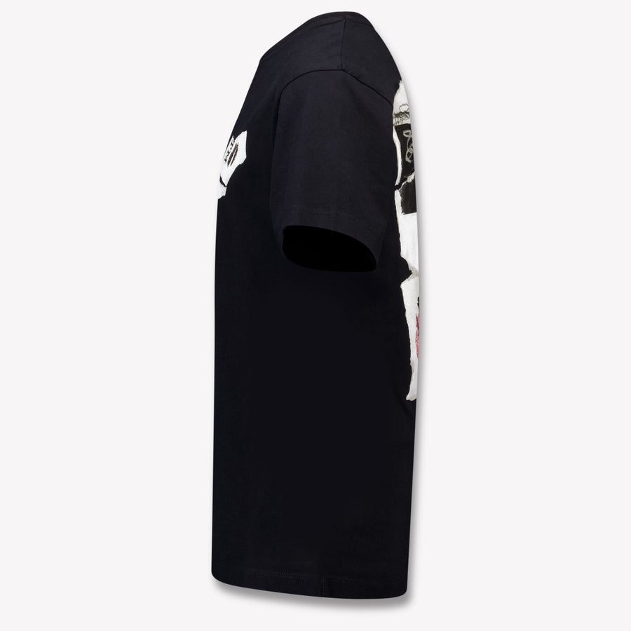 Off-White Kids Boys  T-Shirt Black