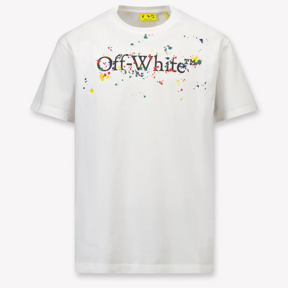 Off-White Kids Boys  T-Shirt White