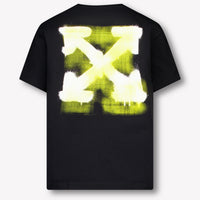 Off-White Kids Boys  T-Shirt Black