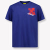 Off-White Kids Boys  T-Shirt Blue