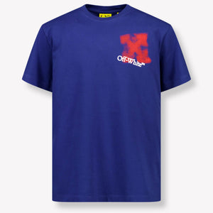 Off-White Kids Boys  T-Shirt Blue