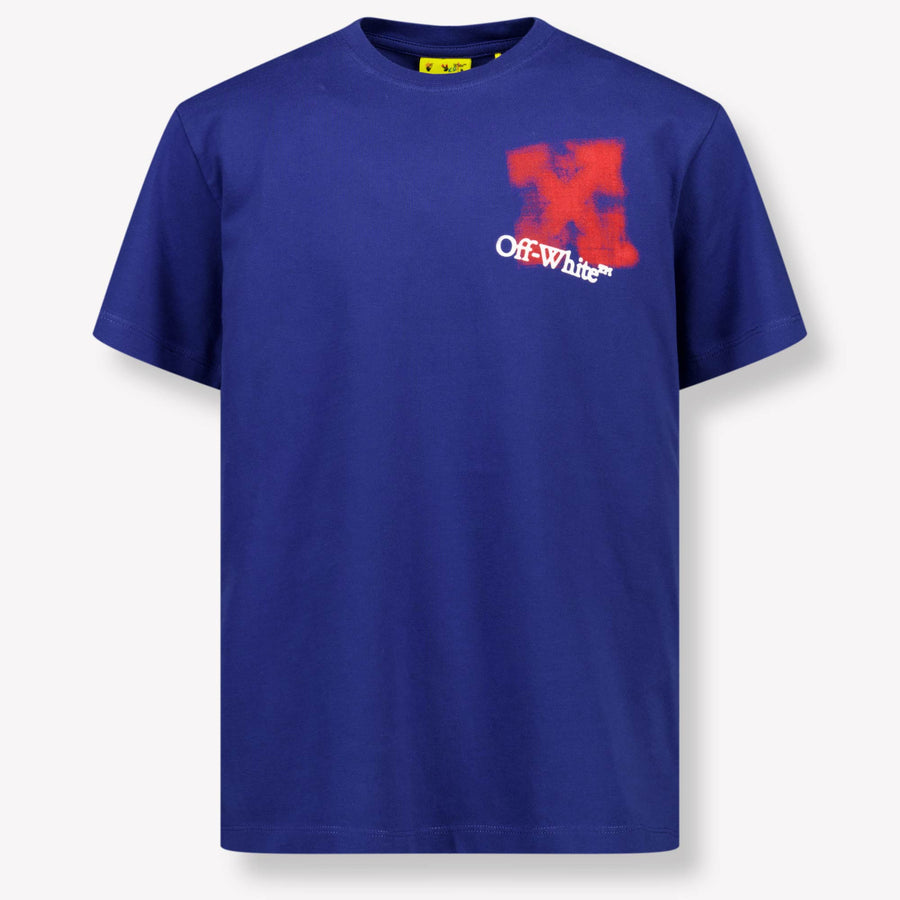 Off-White Kids Boys  T-Shirt Blue