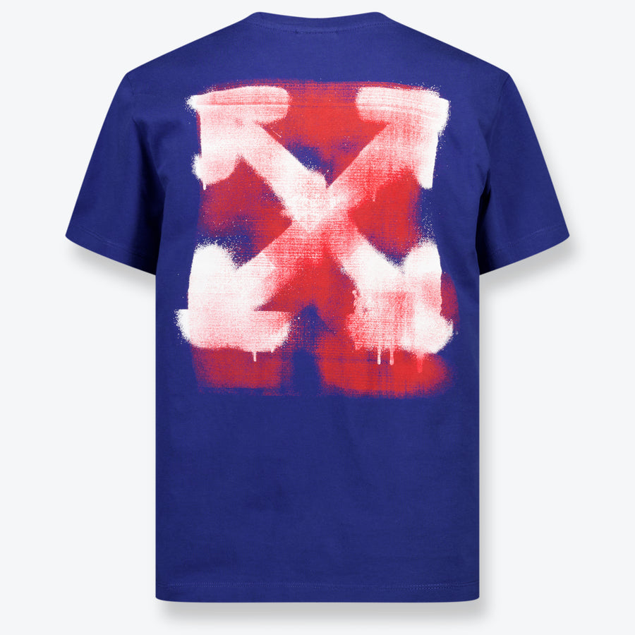 Off-White Kids Boys  T-Shirt Blue