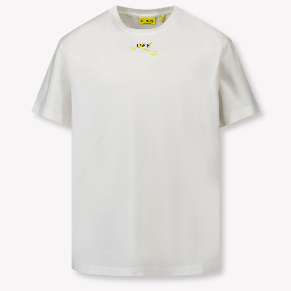 Off-White Kinder Jongens T-Shirt In Wit