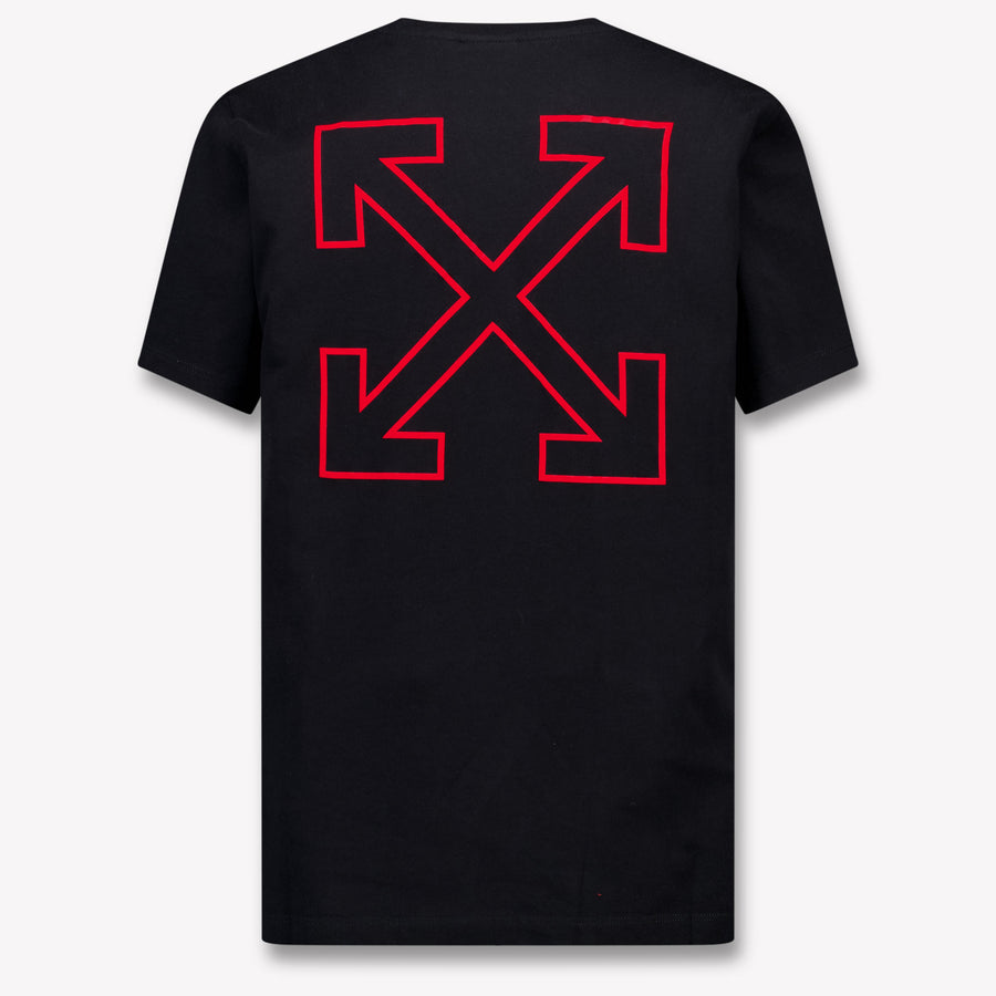 Off-White Kids Boys  T-Shirt Black