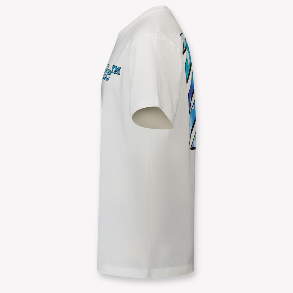 Off-White Kids Boys  T-Shirt White