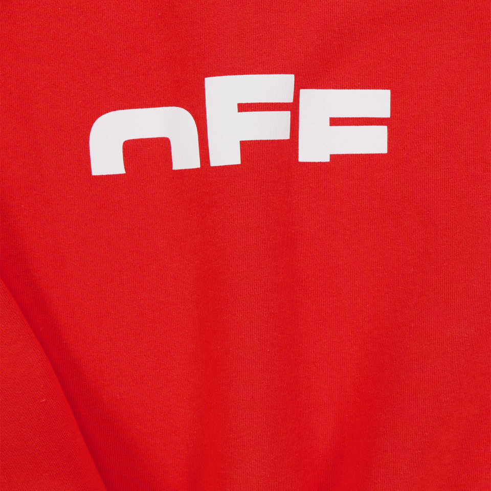 Off-White Kids Boys Sweater  Red