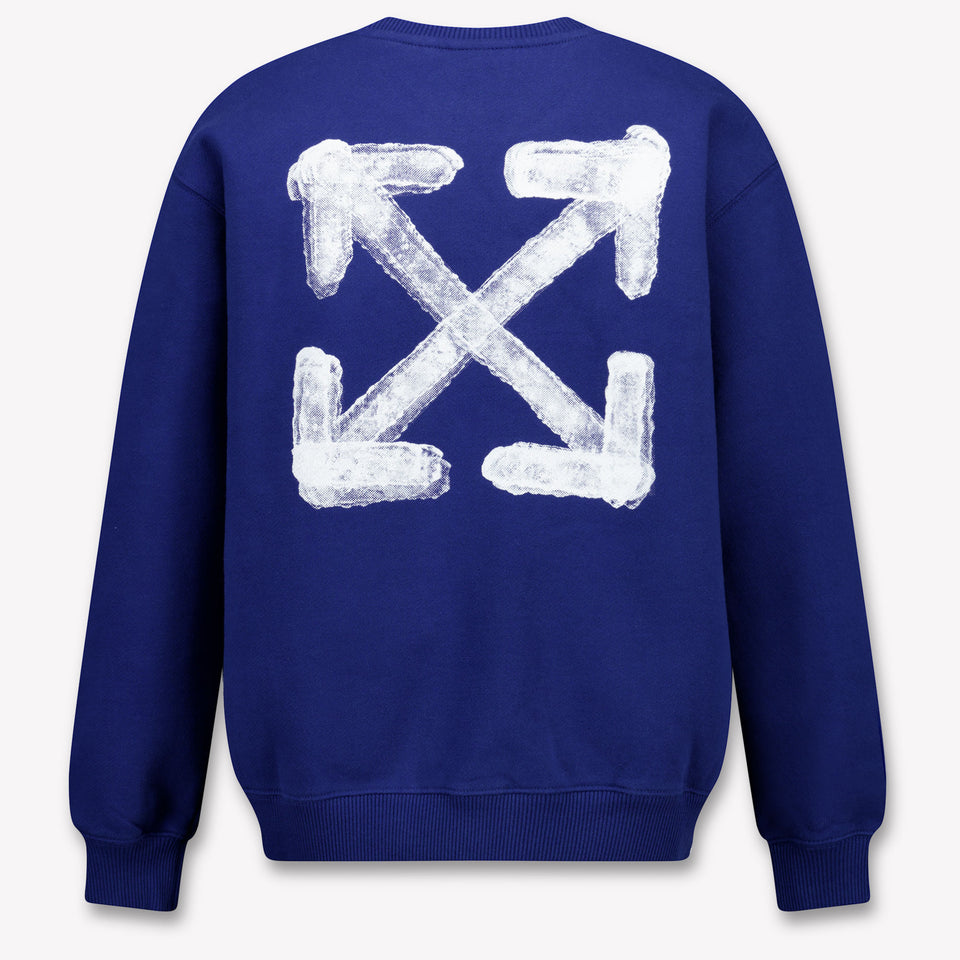 Off-White Kids Boys Sweater  Blue