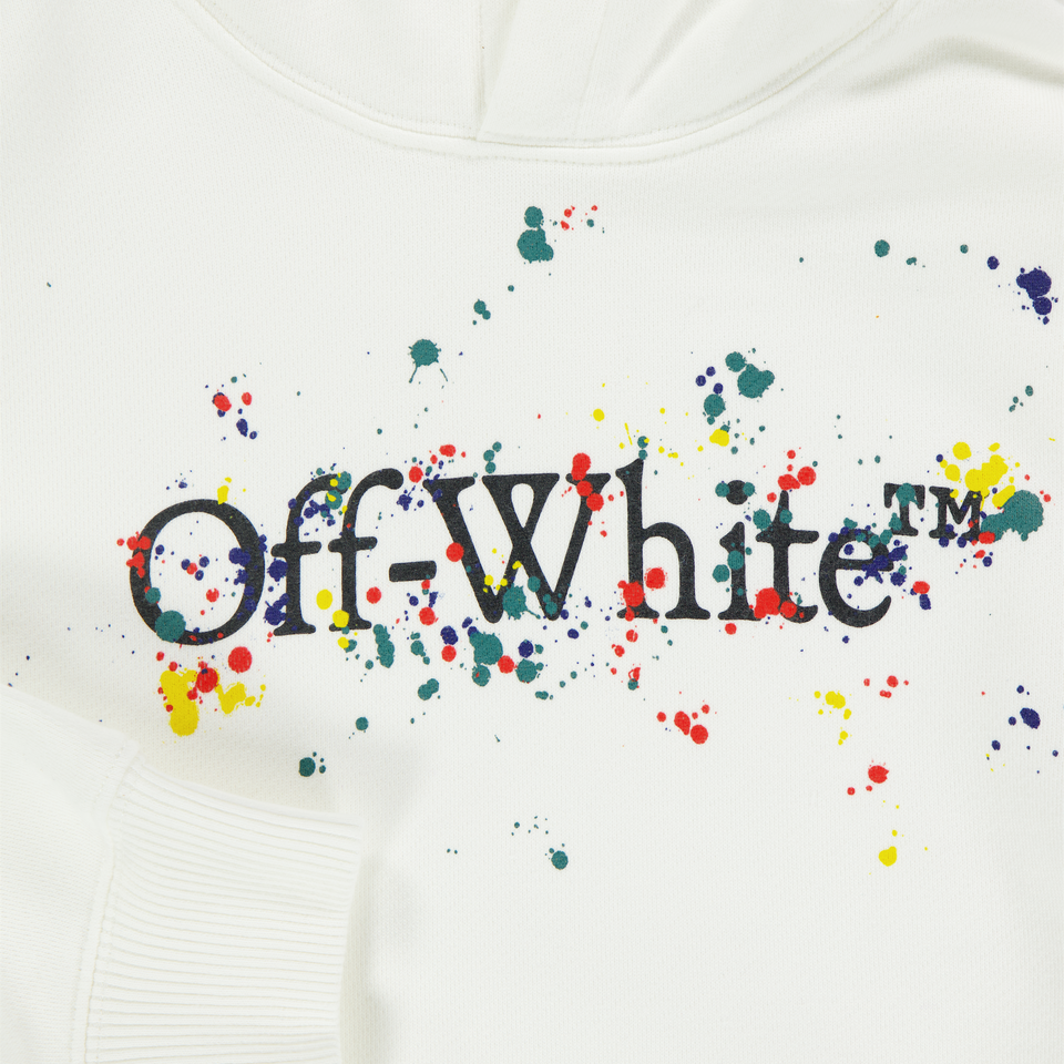 Off-White Kids Boys Sweater  White