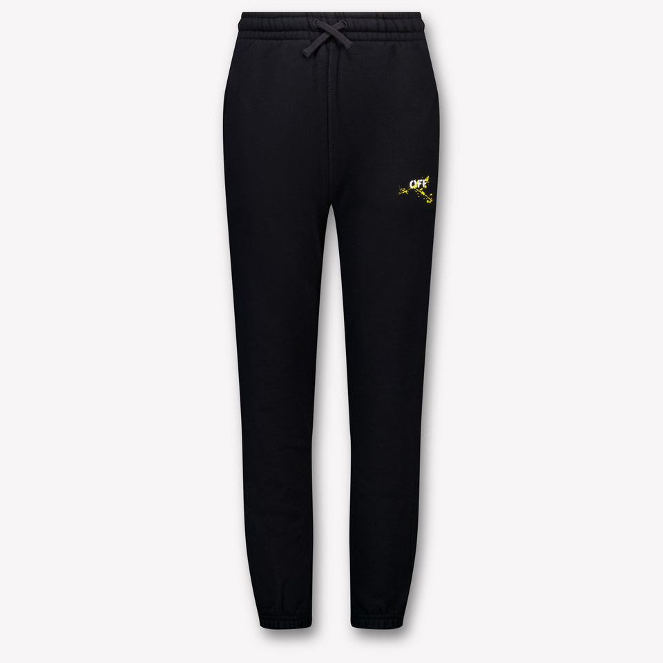 Off-White Kids Boys  Pants Black