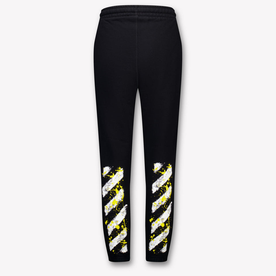 Off-White Kids Boys  Pants Black