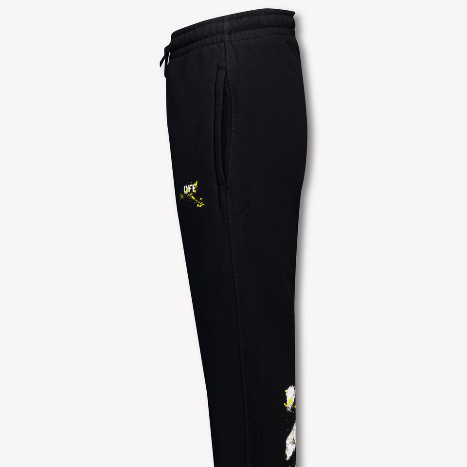 Off-White Kids Boys  Pants Black