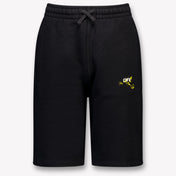 Off-White Kids Boys Shorts  Black