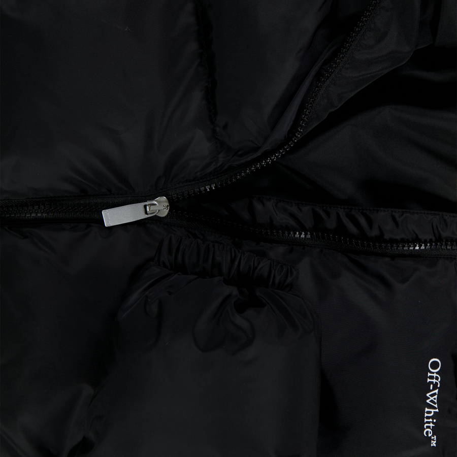 Off-White Kids Boys Winter Jacket  Black