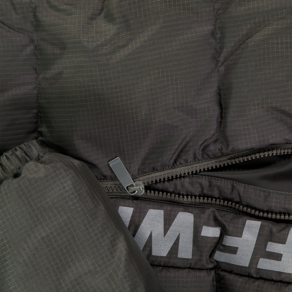 Off-White Kinder Jongens Winterjas In Donker Grijs