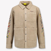 Off-White Kids Boys Vest  Beige