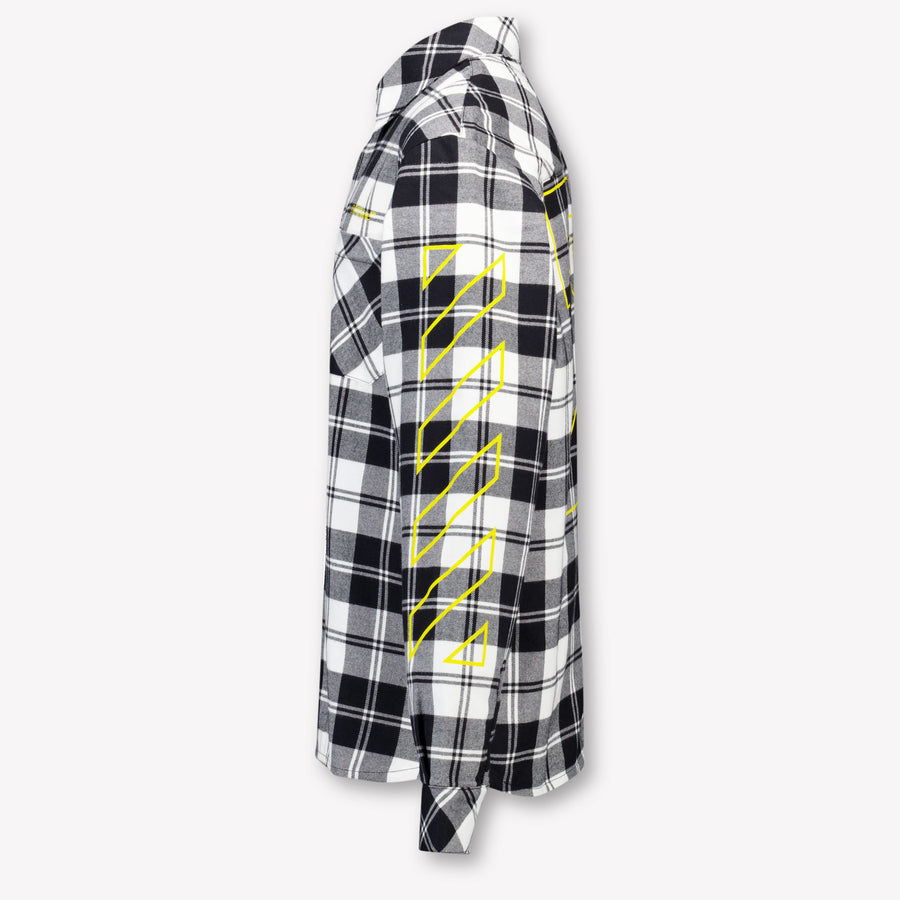 Off-White Kinder Jongens Blouse In Zwart