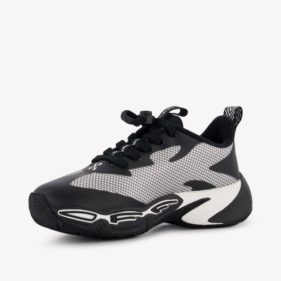 Off-White Jongens Sneakers In Zwart