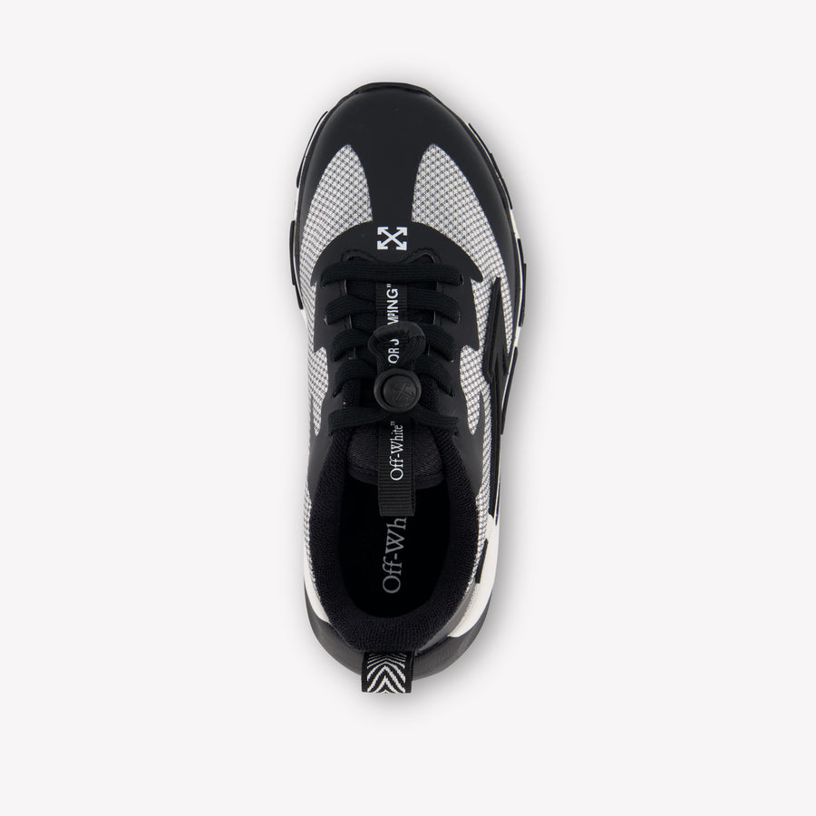 Off-White Jongens Sneakers In Zwart