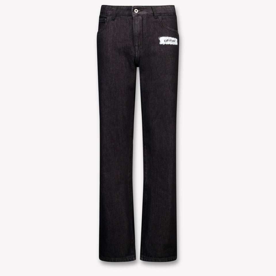 Off-White Kids Boys Jeans  Black