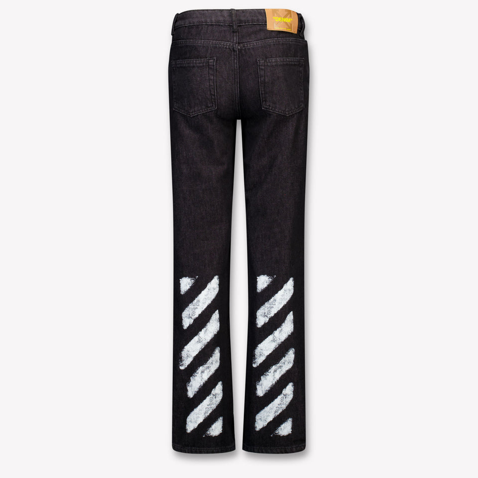 Off-White Kids Boys Jeans  Black