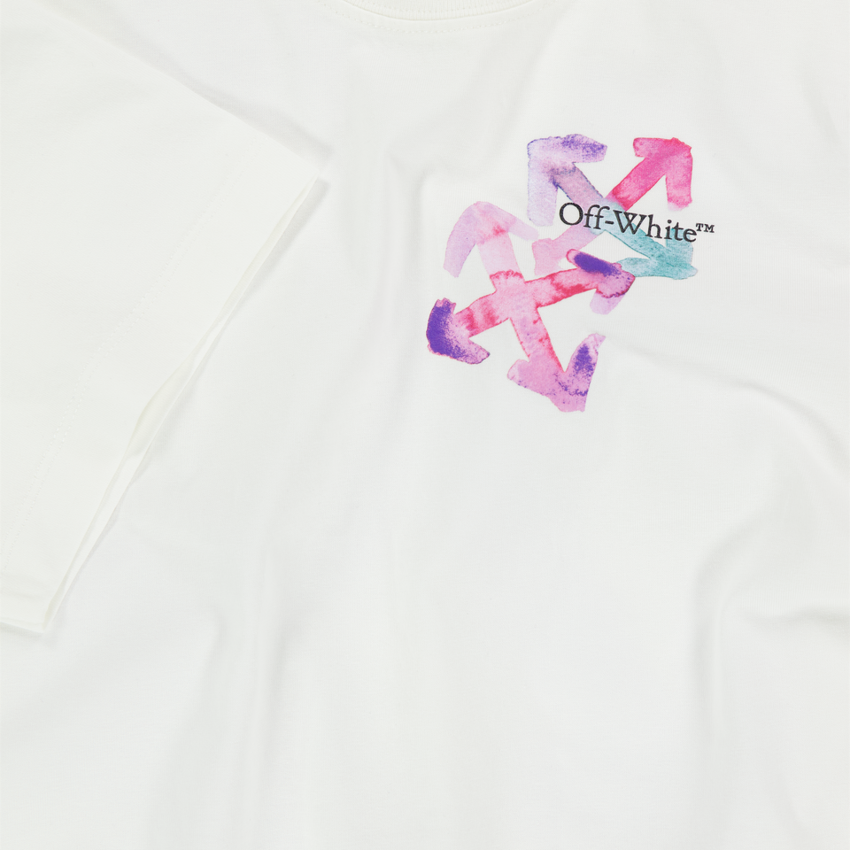 Off-White Kids Girls  T-Shirt White