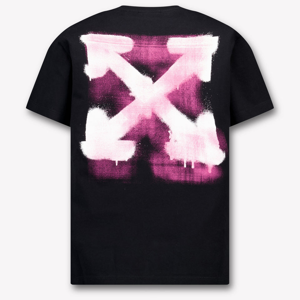 Off-White Kids Girls  T-Shirt Black