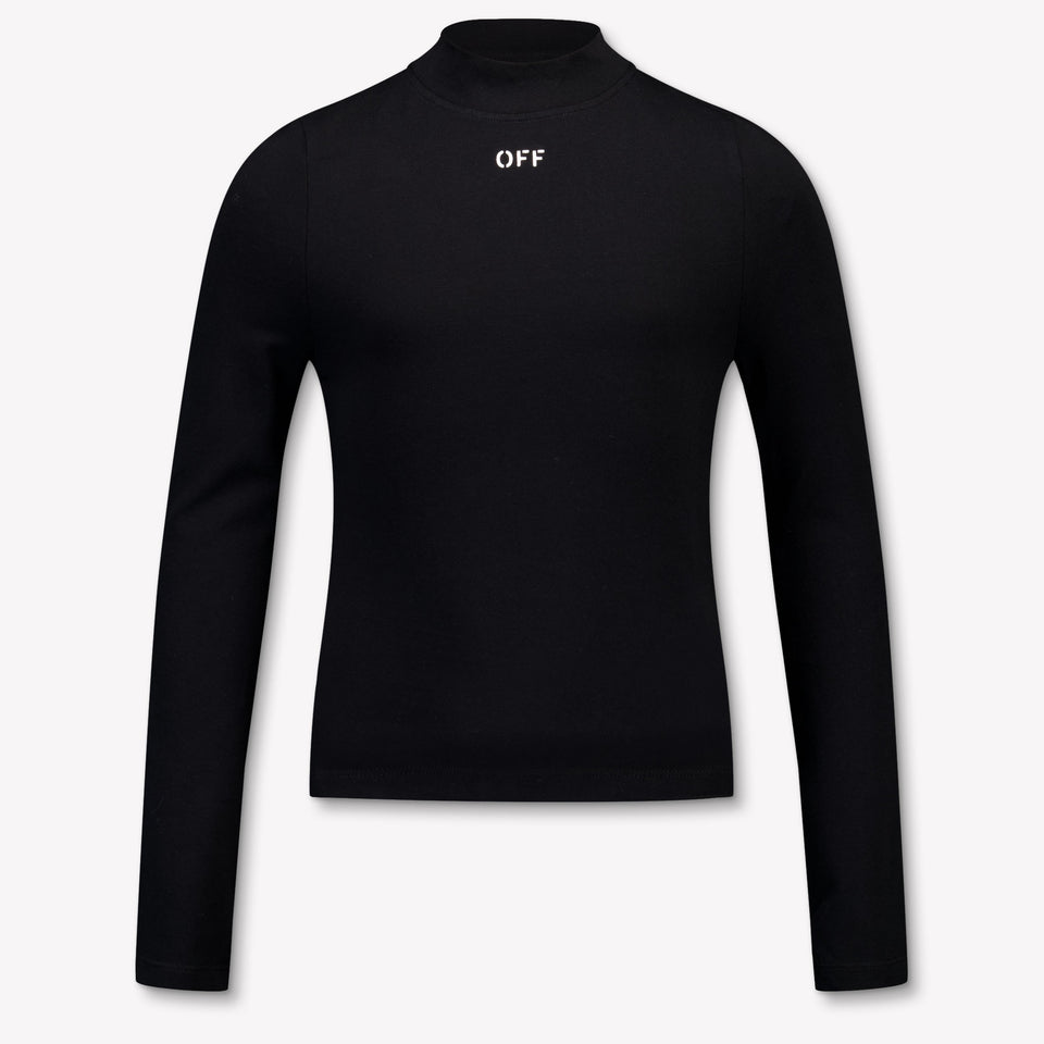 Off-White Kids Girls  T-Shirt Black