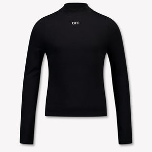 Off-White Kids Girls  T-Shirt Black