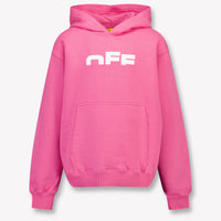 Off-White Kids Girls Sweater Fuchsia