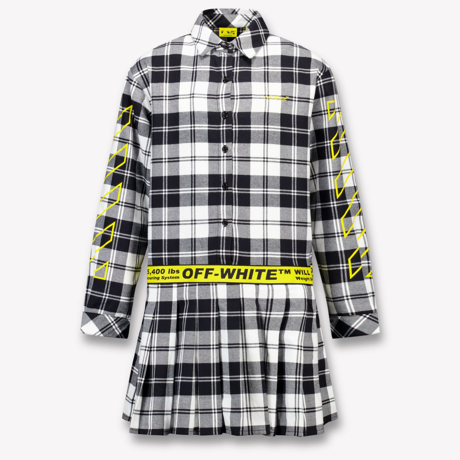 Off-White Kids Girls Dress Black
