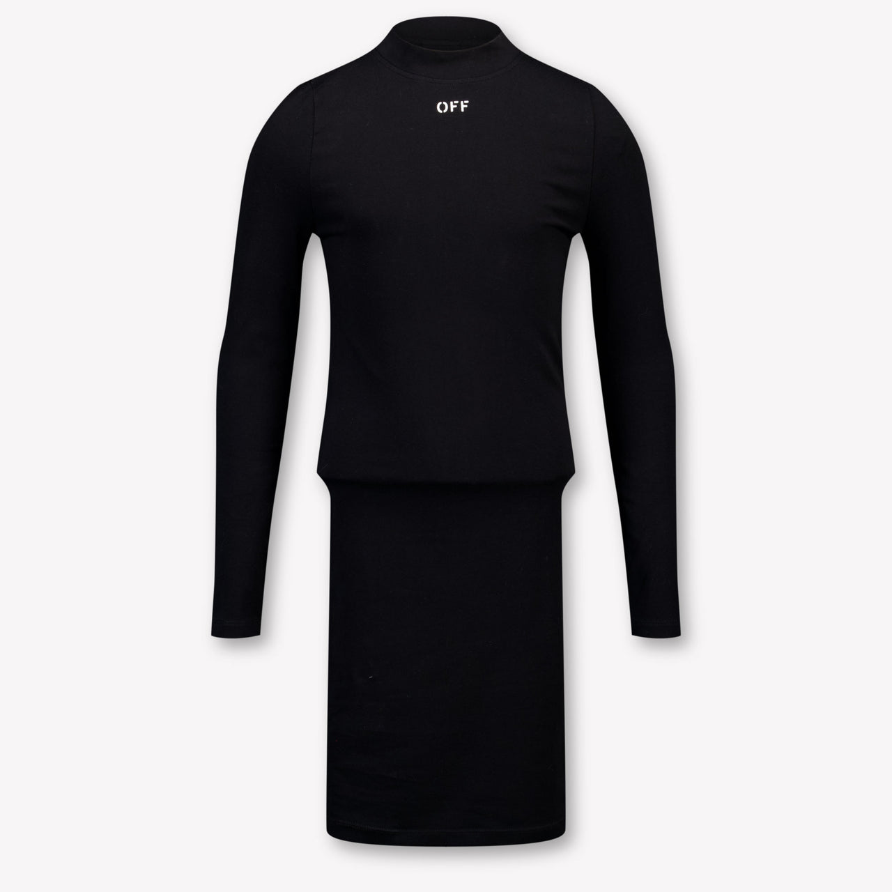 Off-White Kids Girls Dress Black