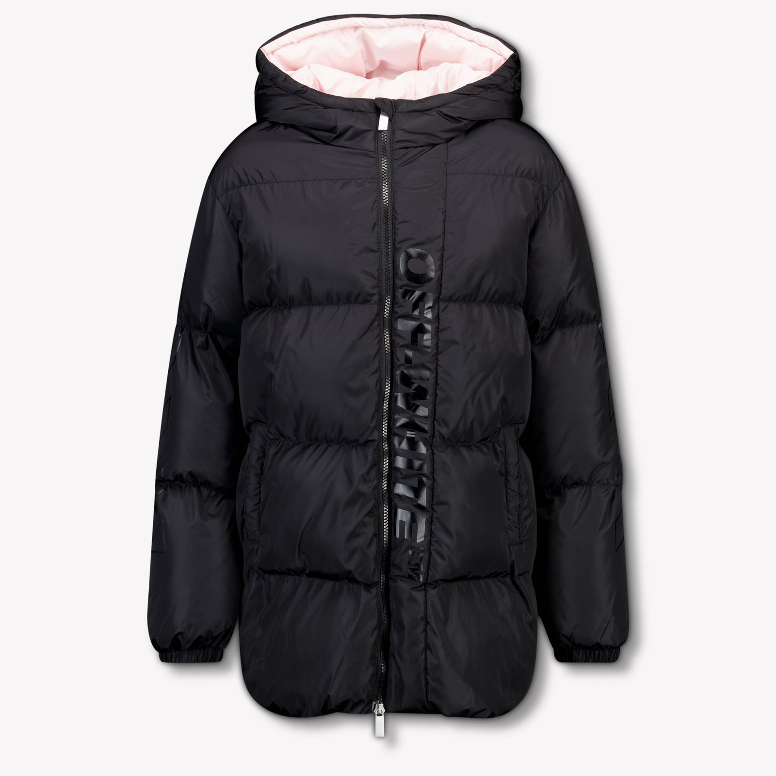 Off-White Kids Girls Winter Coat  Black