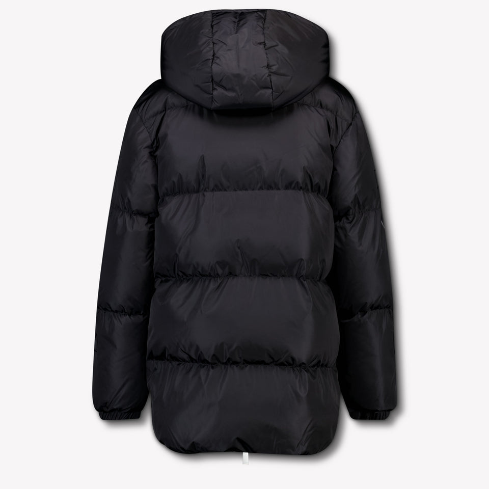 Off-White Kids Girls Winter Coat  Black