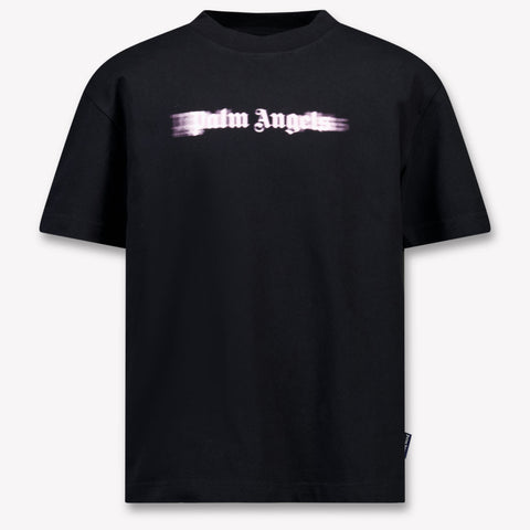 Palm Angels Kinder Meisjes T-Shirt In Zwart