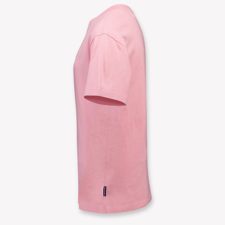 Palm Angels Kids Girls  T-Shirt Old Pink