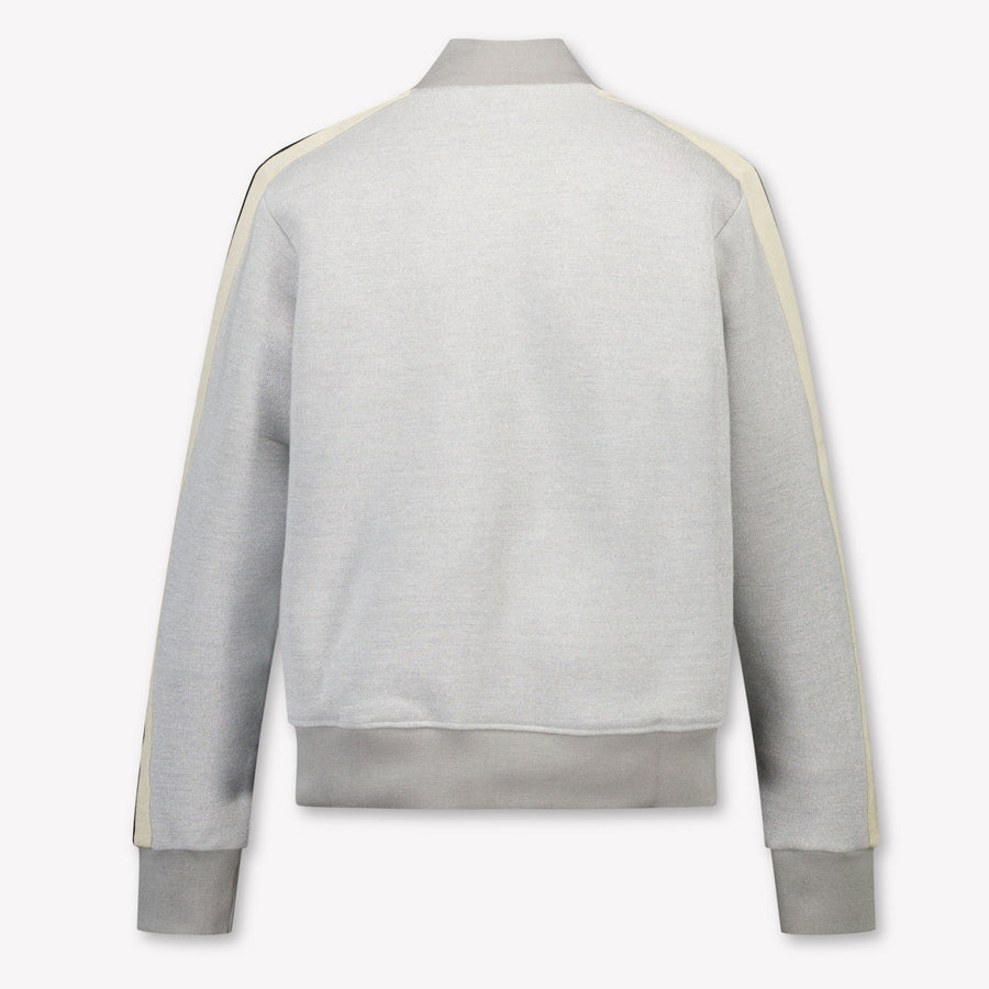 Palm Angels Kinder Meisjes Vest In Zilver