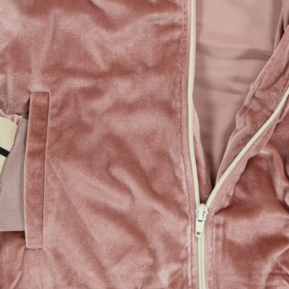 Palm Angels Kinder Meisjes Vest In Oud Roze