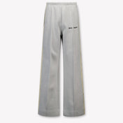 Palm Angels Kids Girls  Pants Silver