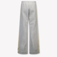 Palm Angels Kids Girls  Pants Silver