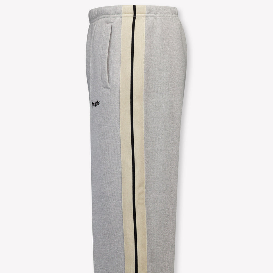 Palm Angels Kids Girls  Pants Silver