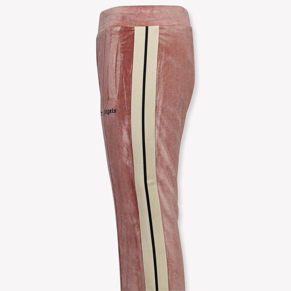 Palm Angels Kids Girls  Pants Old Pink