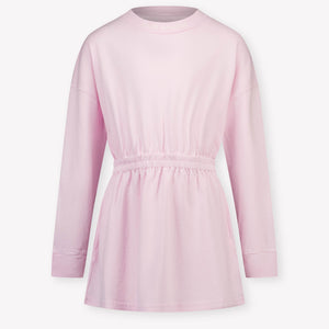 Palm Angels Kids Girls Dress Light Pink