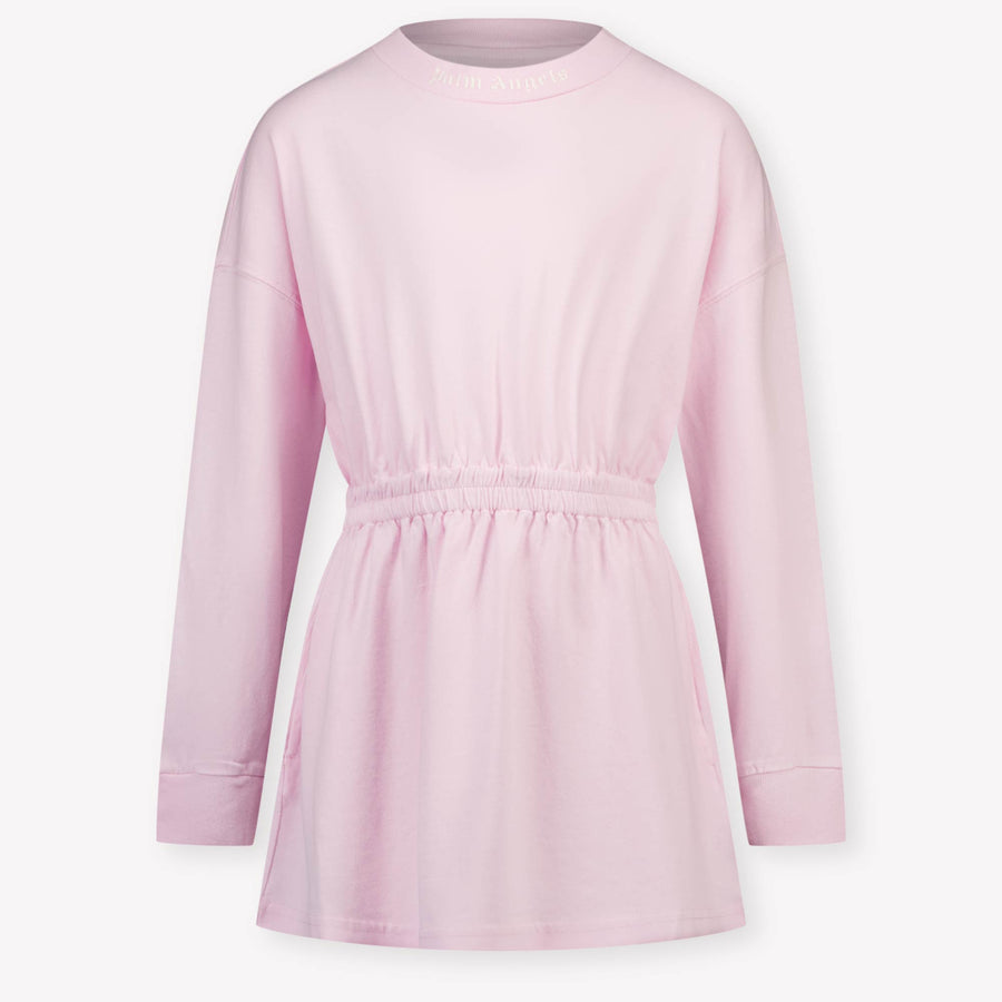 Palm Angels Kids Girls Dress Light Pink