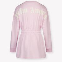 Palm Angels Kids Girls Dress Light Pink