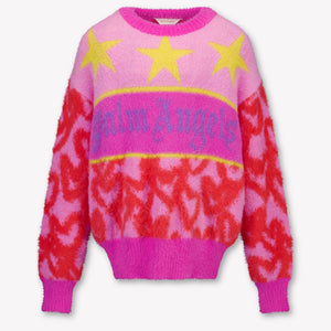 Palm Angels Kinder Meisjes Trui In Licht Roze